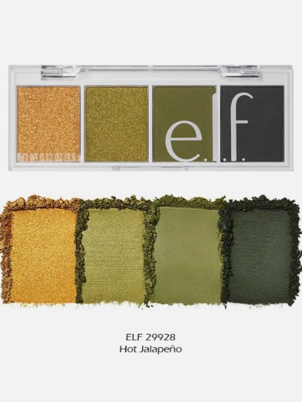 ELF Bite Size Eyeshadow Palette Duo - Cream & Sugar AND Hot Jalapeño - Picture 7 of 12